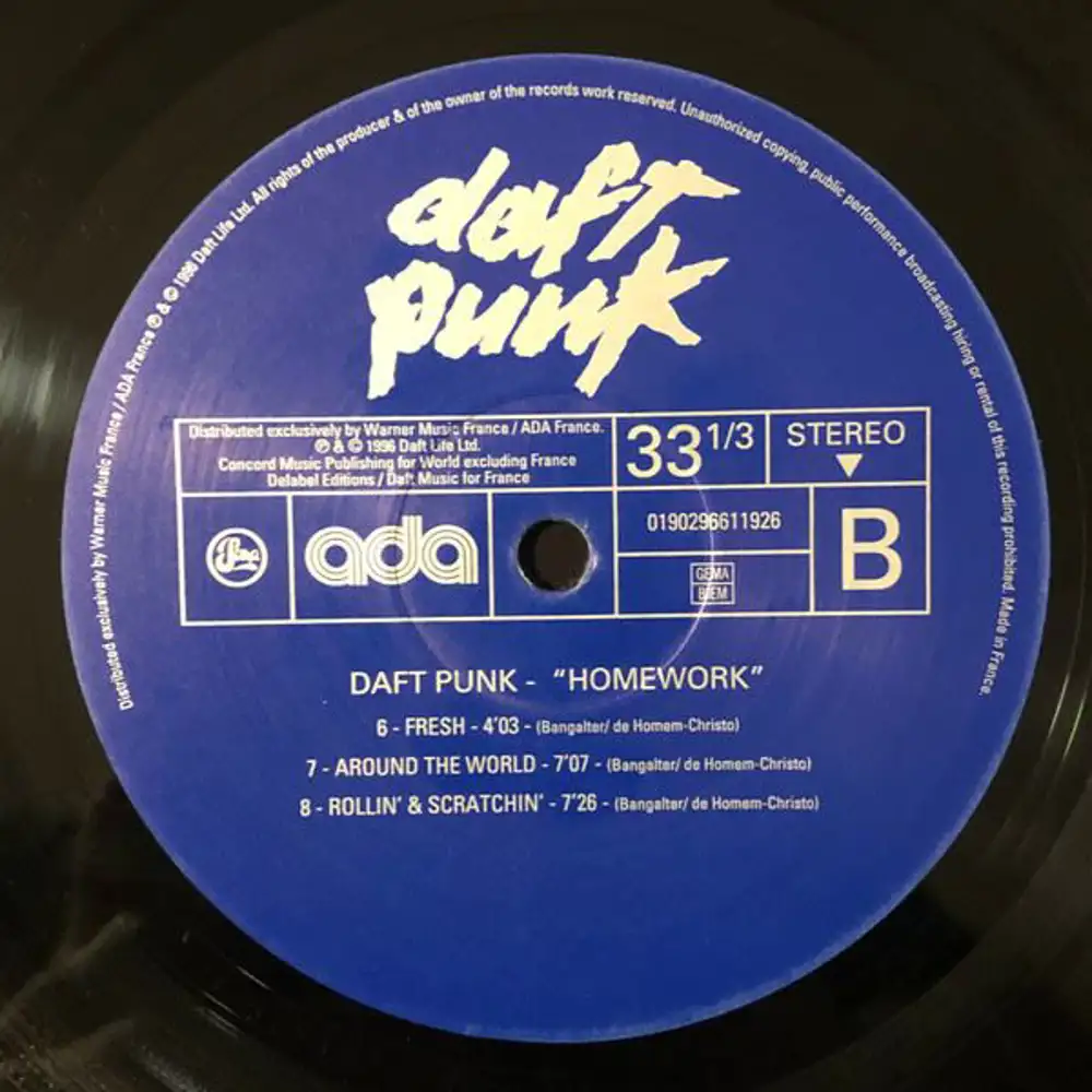 daft punk - homework <br><small>[SOMA / WARNER (DOUBLE)]</small> Vinili -  Vendita online Attrezzatura per Deejay Mixer Cuffie Microfoni Consolle per  DJ