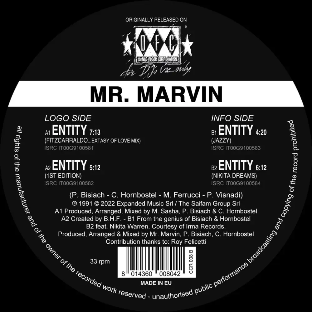 mr. marvin entity br small CLUB CULTURE RARITIES DFC small