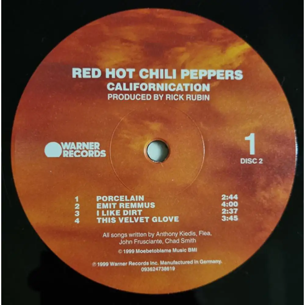 red hot chili peppers - californication <br><small>[WARNER (DOUBLE