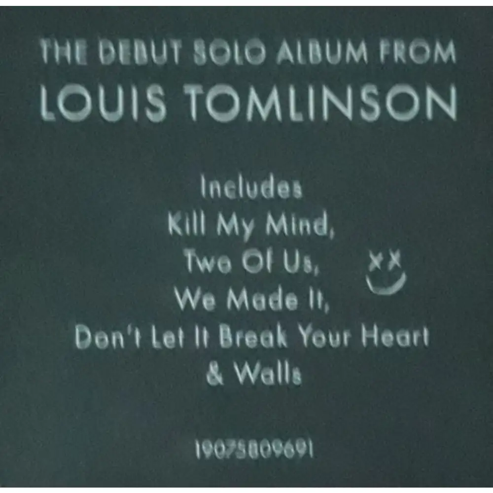 Louis Tomlinson LP Vinyl Record - Walls