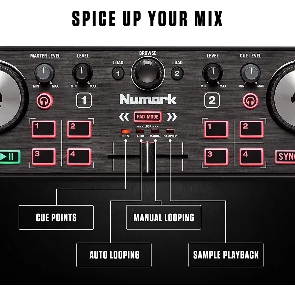 DJ 2 GO 2 TOUCH DJ controller e consolle usb - Vendita online