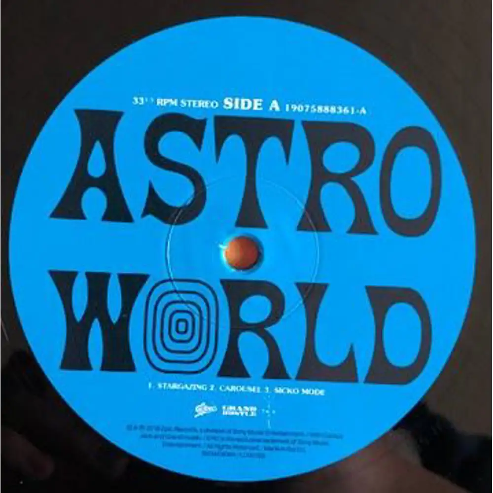Travis Scott, Astroworld 2xLP Vinyl Record by Epic