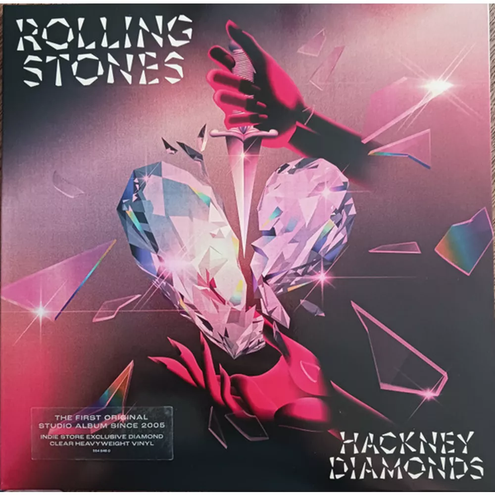 the rolling stones - hackney diamonds (crystal clear vinyl)  <br><small>[POLYDOR / UNIVERSAL]</small> Vinili - Vendita online  Attrezzatura per Deejay Mixer Cuffie Microfoni Consolle per DJ