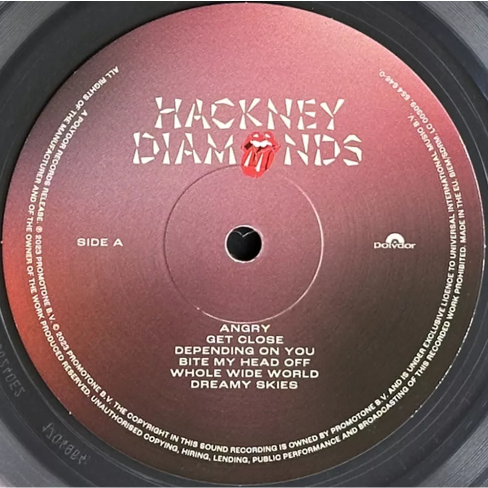 the rolling stones - hackney diamonds (crystal clear vinyl) <br