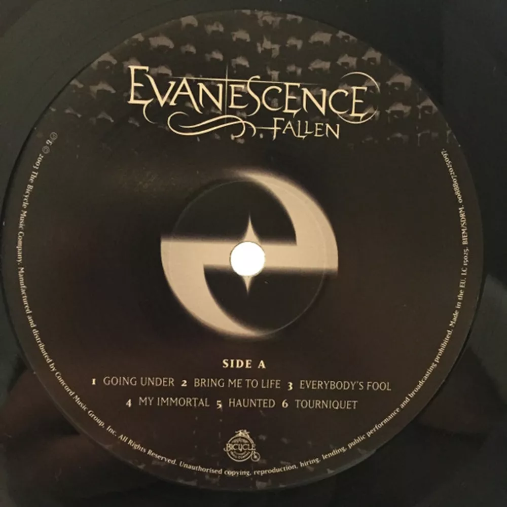 米LP Evanescence Fallen 00888072025097 The Bicycle Music Co /00260 Fallen: Amazon.pl: Płyty CD i winylowe