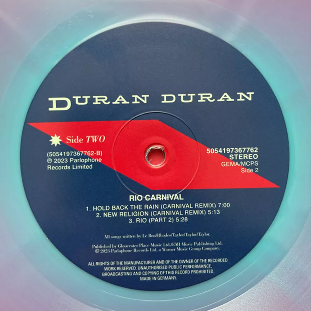 duran duran rio carnival (rsd 2023) new wave synthpop Disco Più