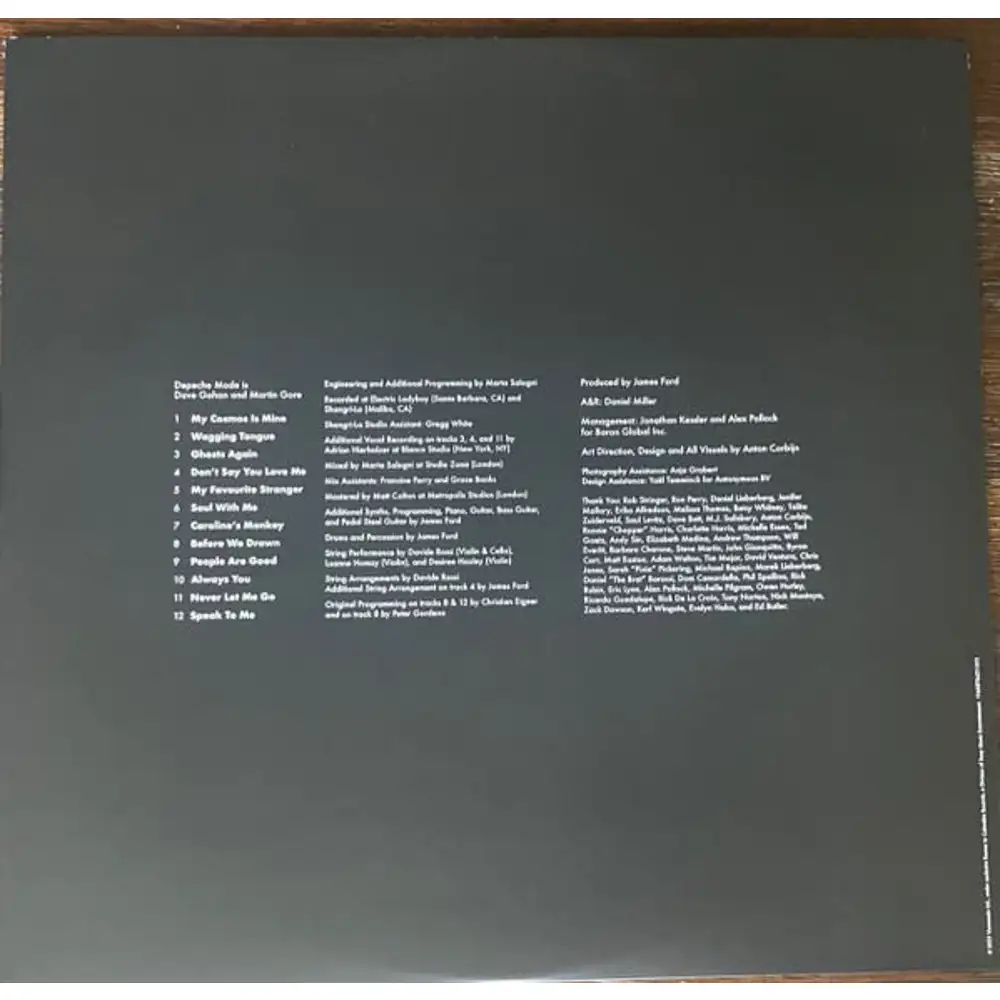 depeche mode - memento mori (180gr. black vinyl) <br><small>[COLUMBIA /  SONY MUSIC (DOUBLE)]</small> Vinyl - Vendita online Attrezzatura per Deejay  Mixer Cuffie Microfoni Consolle per DJ