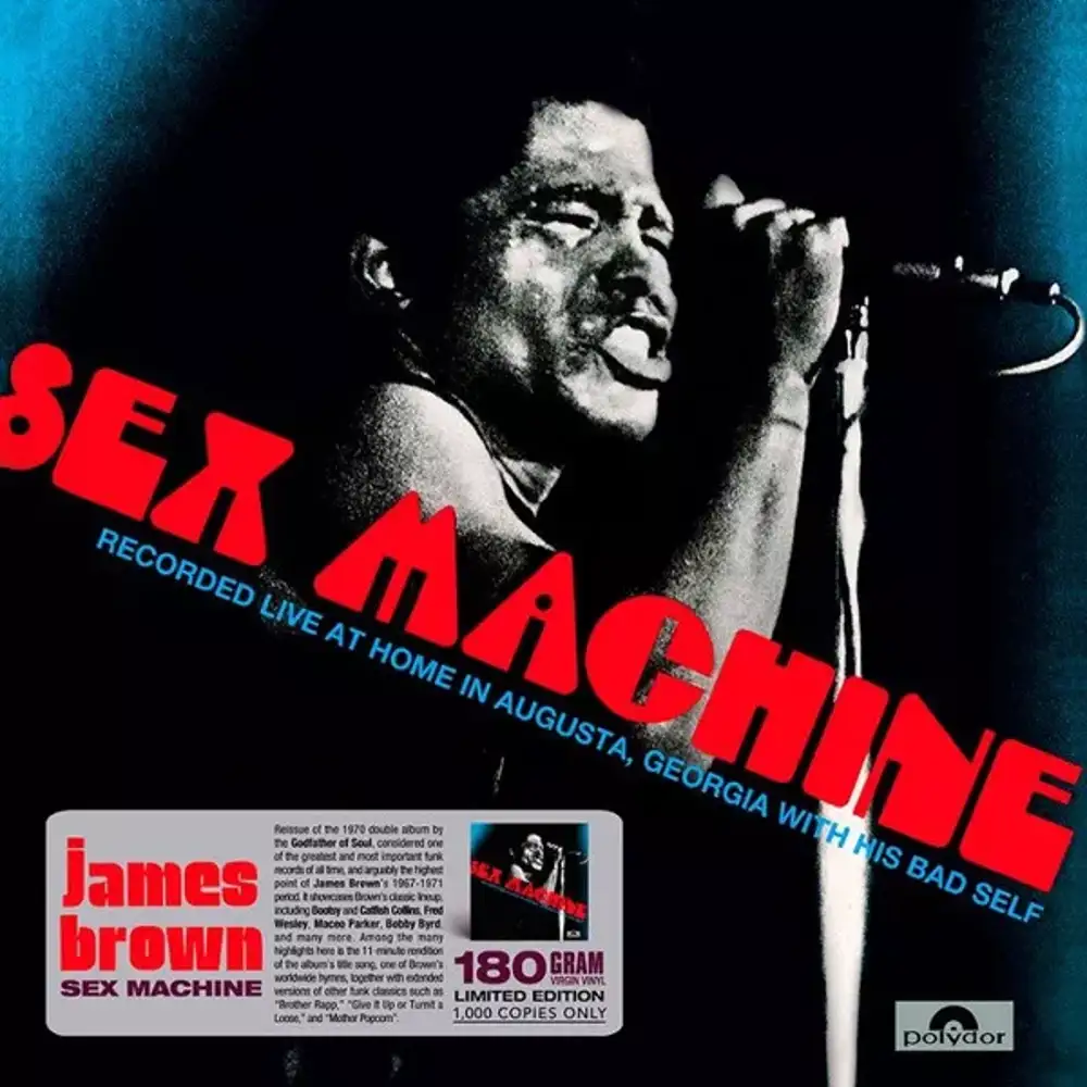 james brown - sex machine (limited 1000 copies only) <br><small>[ELEMENTAL  MUSIC / POLYDOR (180 GRAM_DOUBLE)]</small> Vinyl - Vendita online  Attrezzatura per Deejay Mixer Cuffie Microfoni Consolle per DJ