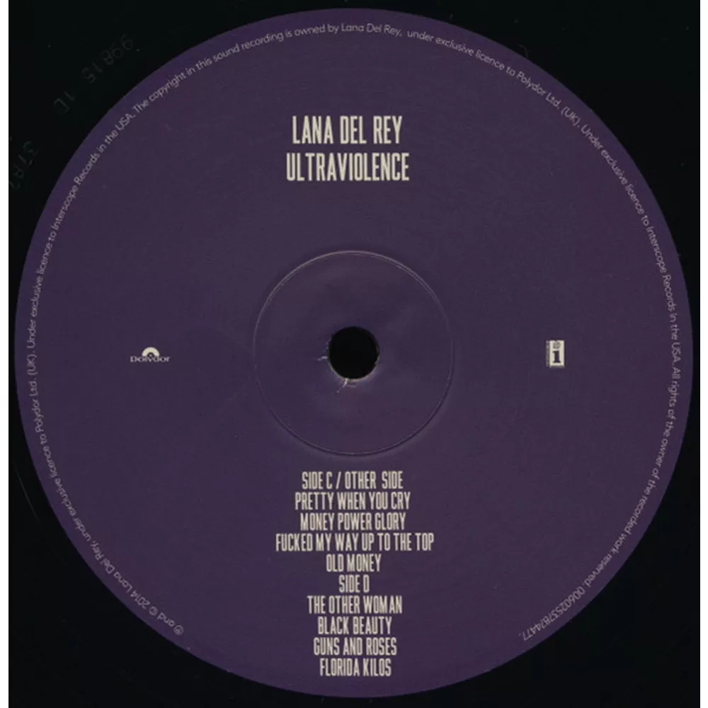 Lana Del Rey - Ultraviolence Vinilo 2LP – RepDiscosPeru