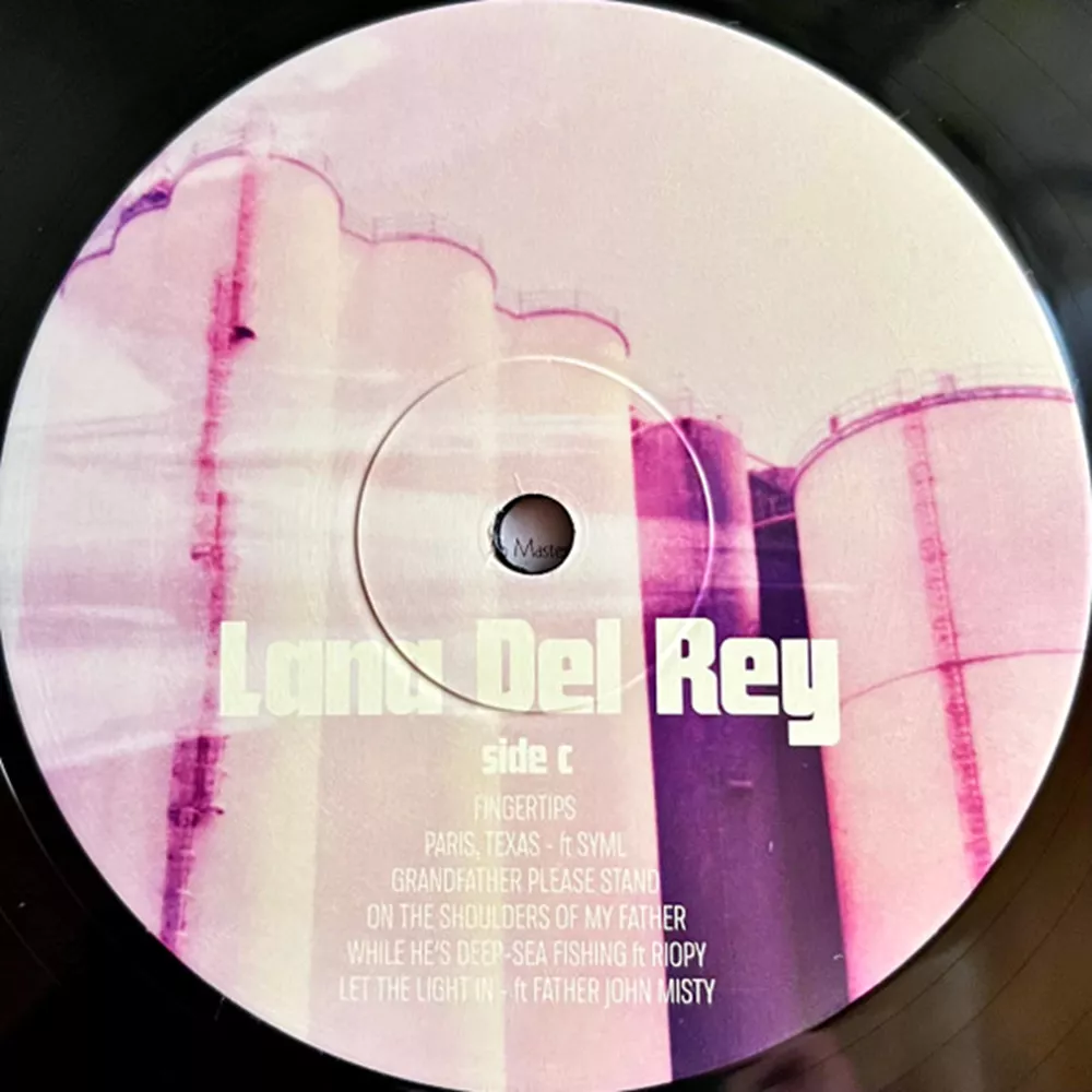 Lana Del Rey Did You Know That There's A Tunnel under Ocean Blvd 2LP Pink  Vinyl