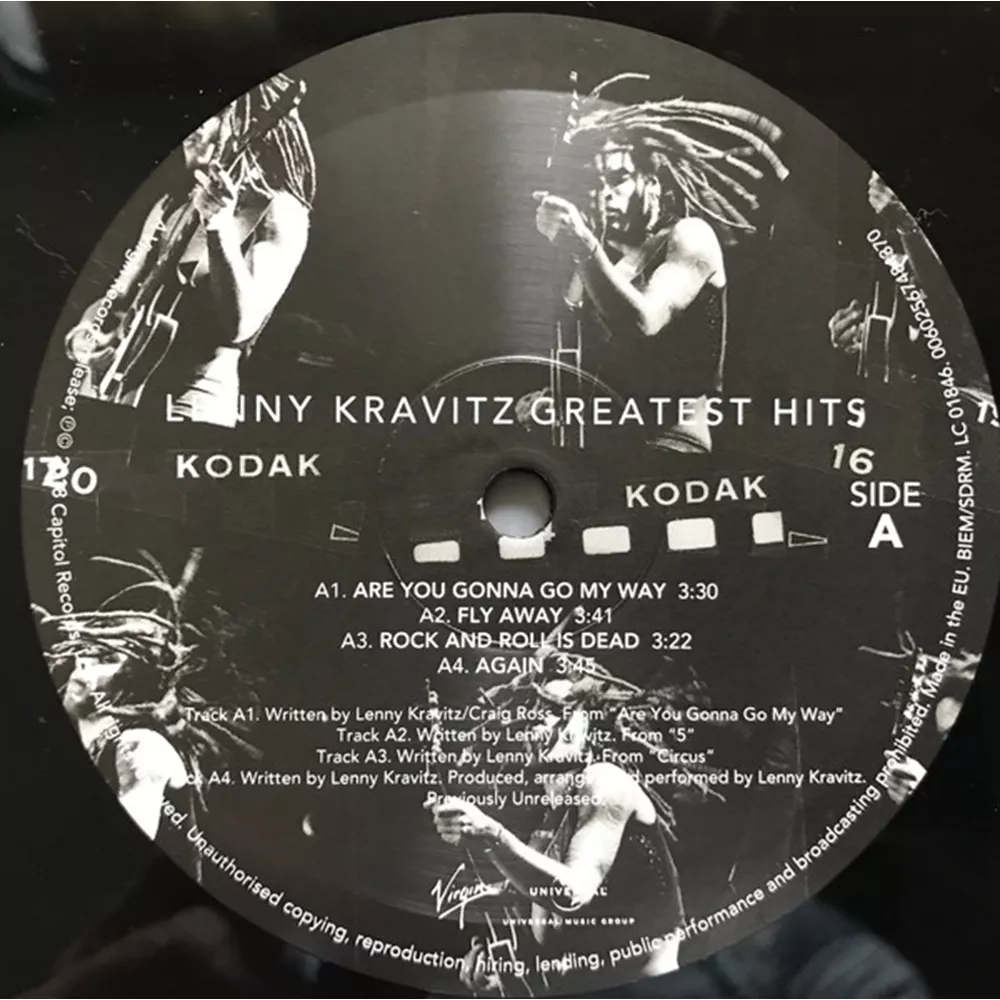 VINYL lenny kravitz - greatest hits <br><small>[VIRGIN (DOUBLE