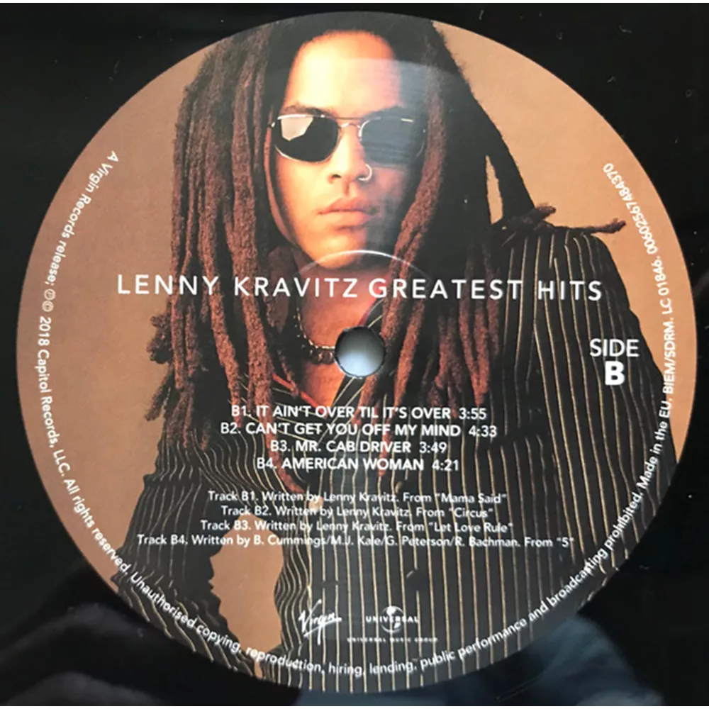 VINYL lenny kravitz - greatest hits <br><small>[VIRGIN (DOUBLE