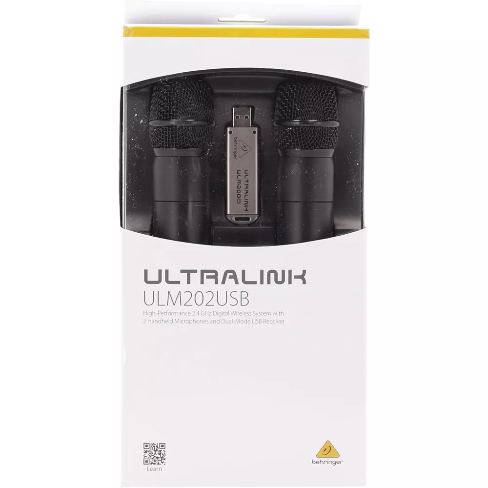 BEHRINGER ULTRALINK ULM202USB Coppia microfoni palmari wireless