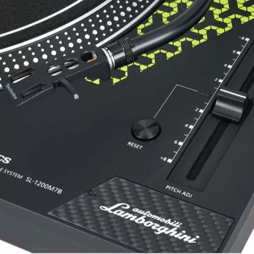 TECHNICS SL-1200M7B (green) (ed. lamborghini) (coppia) Giradischi