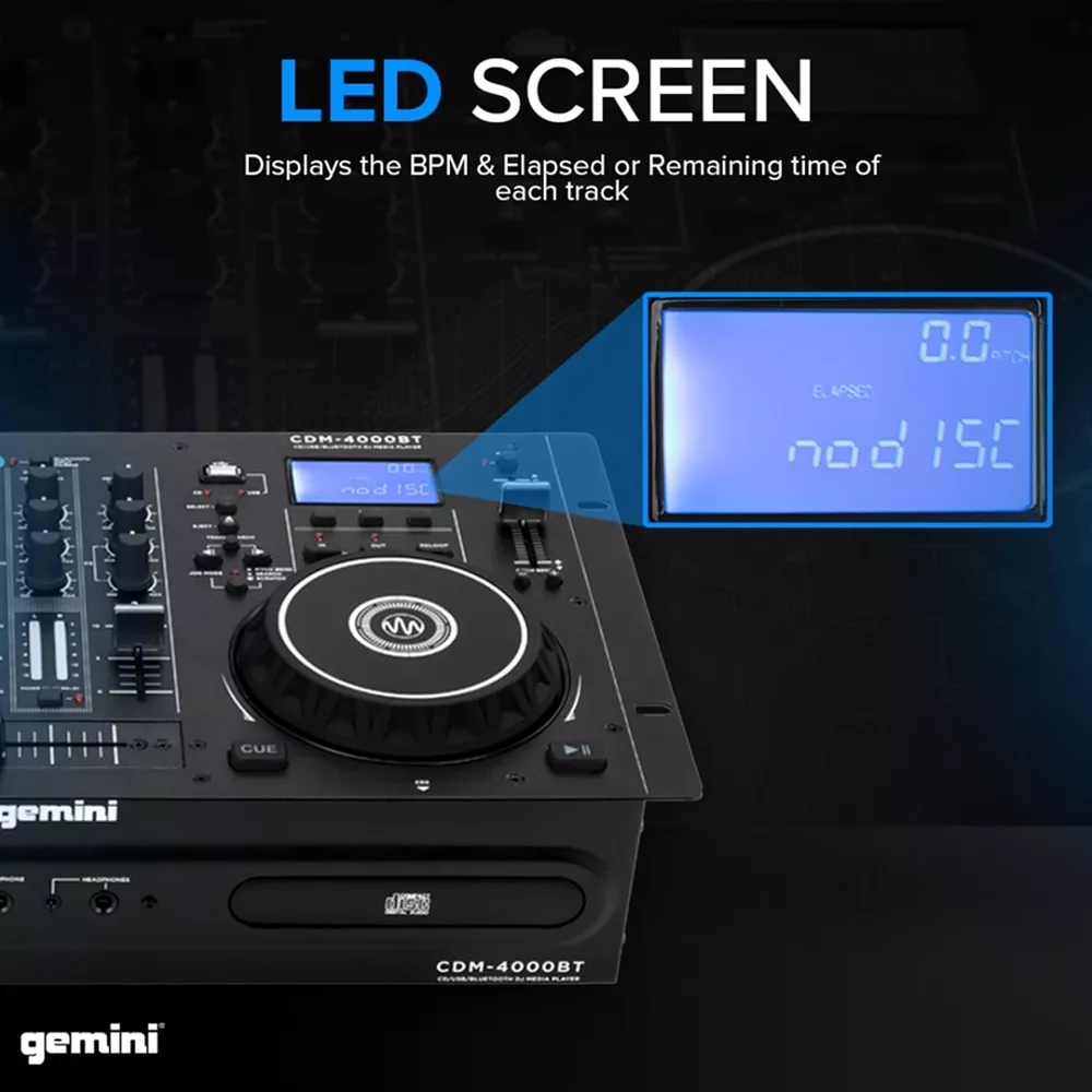 GEMINI CDM 4000 BT Consolle all-in-one - Vendita online
