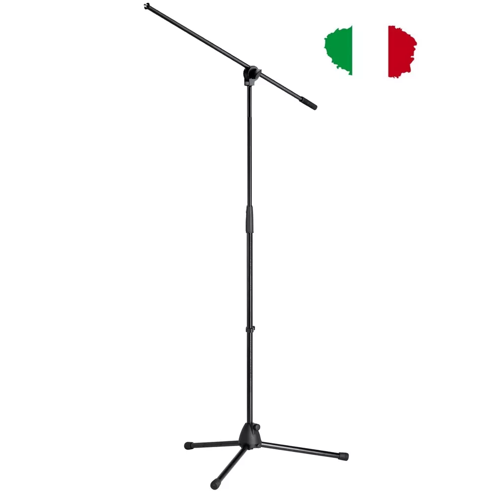 Bontempi 40-1271 Microfono Da Tavolo Con Asta Regolabile E 10 Brani Preregistrati