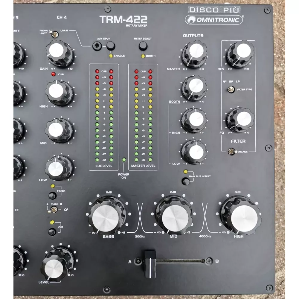 OMNITRONIC TRM 422 (usato) Mixer dj rotary - Vendita online