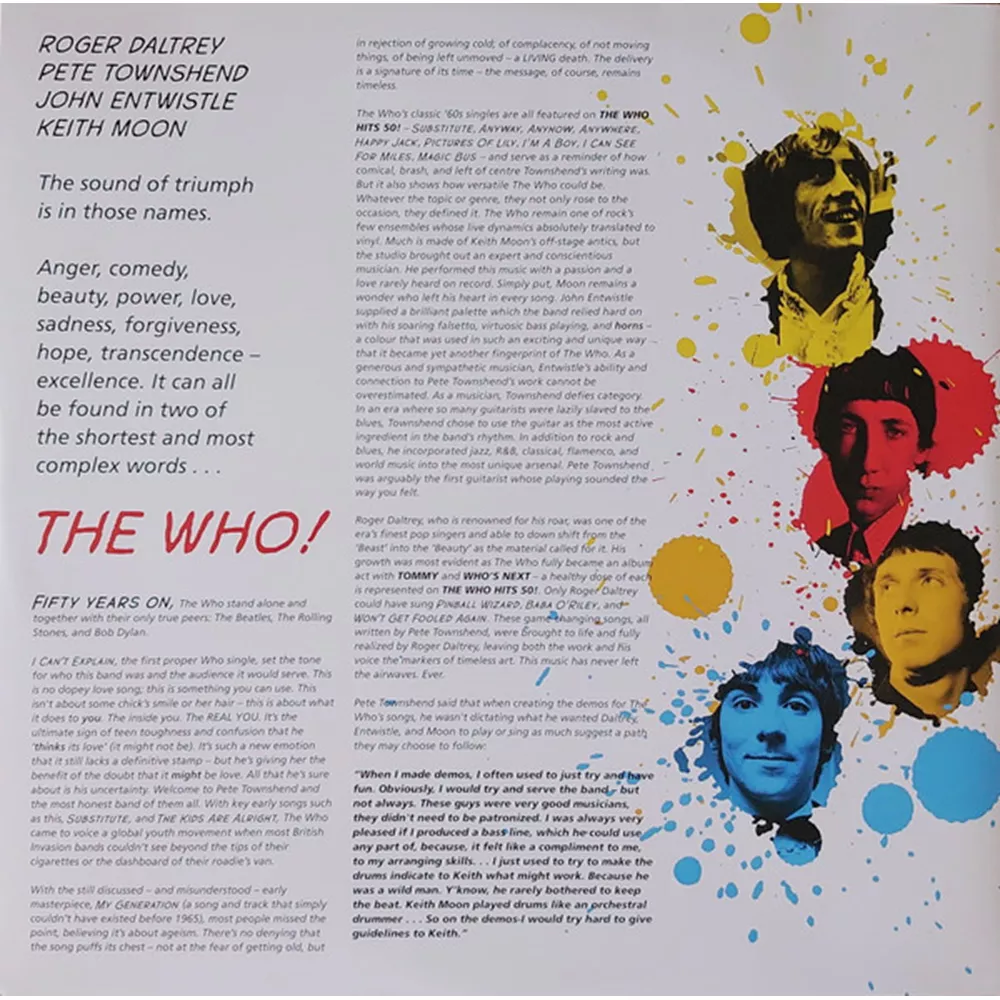 the who - the who hits 50! <br><small>[POLYDOR / UNIVERSAL