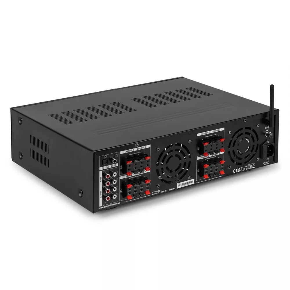 Kit Casse Da Soffitto Power Dynamics CSH80 - 2x70W, 8 Ohm, Attiva+Passiva, Bluetooth, Woofer 8'' E Tweeter 1''