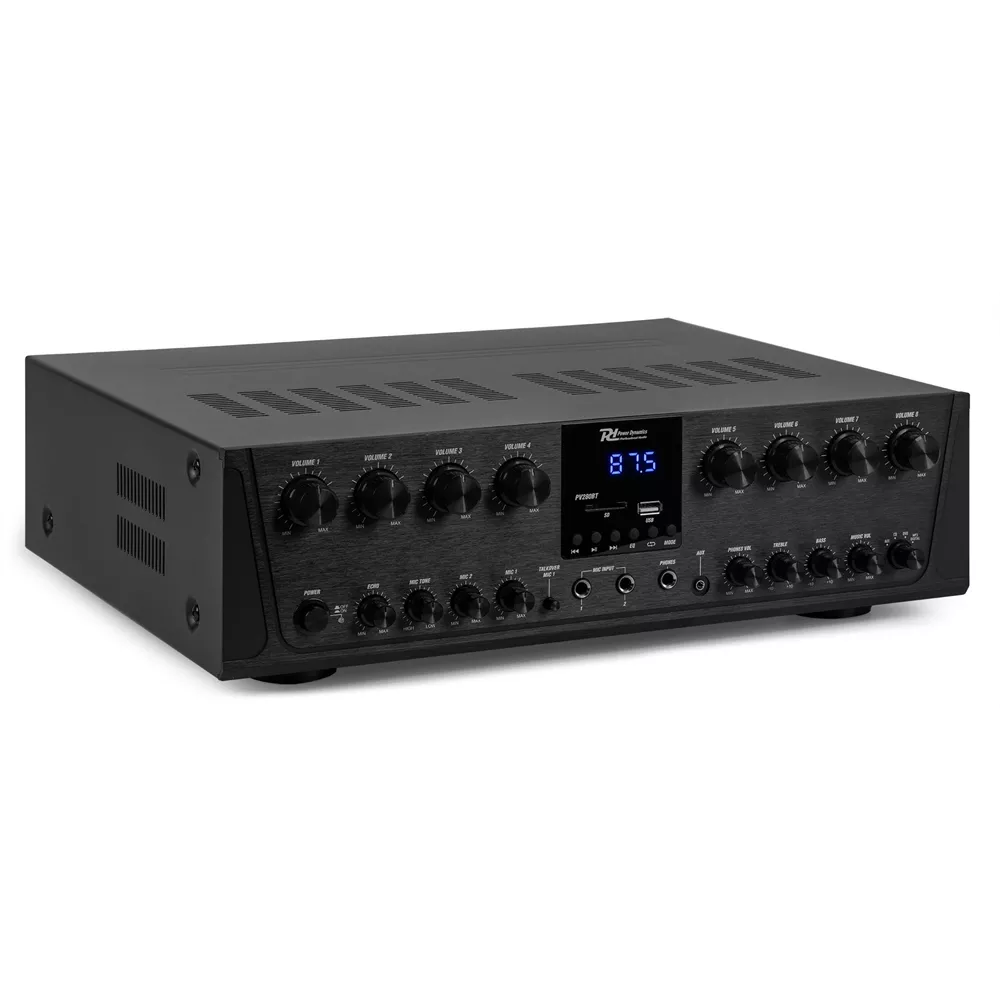 Kit Casse Da Soffitto Power Dynamics CSBT80 – 2 X 8”, Amplificatore Integrato Con BT, Potenza 120W Max, Ideali Per Ambienti Commerciali - 3