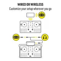 Controller DJ Hercules DJControl Mix - Portatile, Bluetooth, Con Alimentatore - Foto 8
