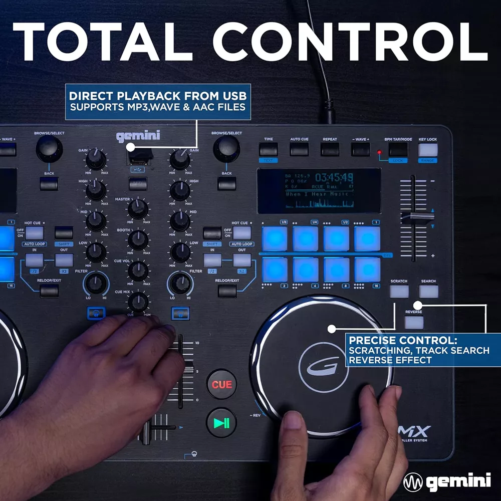 GEMINI GMX DJ controller e consolle usb - Vendita online