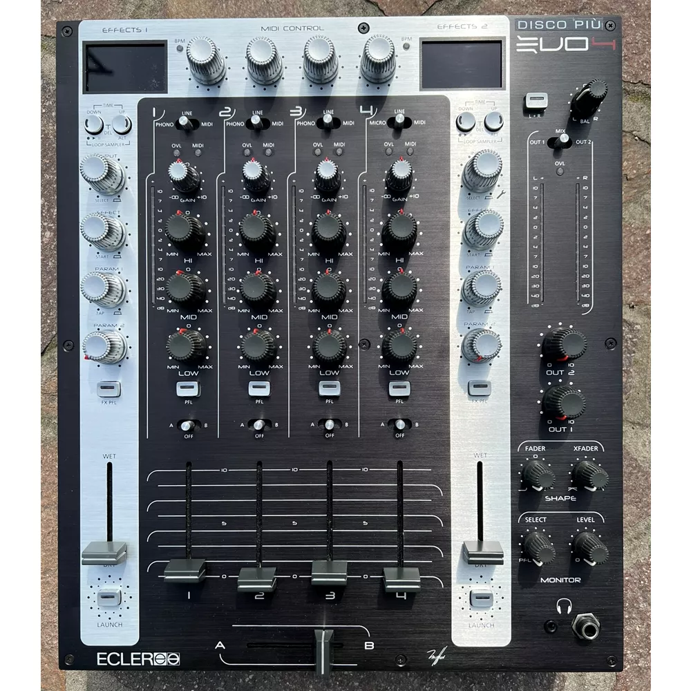 r*3様 ECLER EVO 4 ジャンク EVO4 (usato) Mixer dj analogici - Vendita online Attrezzatura per
