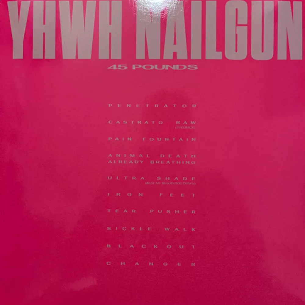 YHWH Nailgun 45Pounds レコード YHWH Nailgun - 45 Pounds on Vinyl