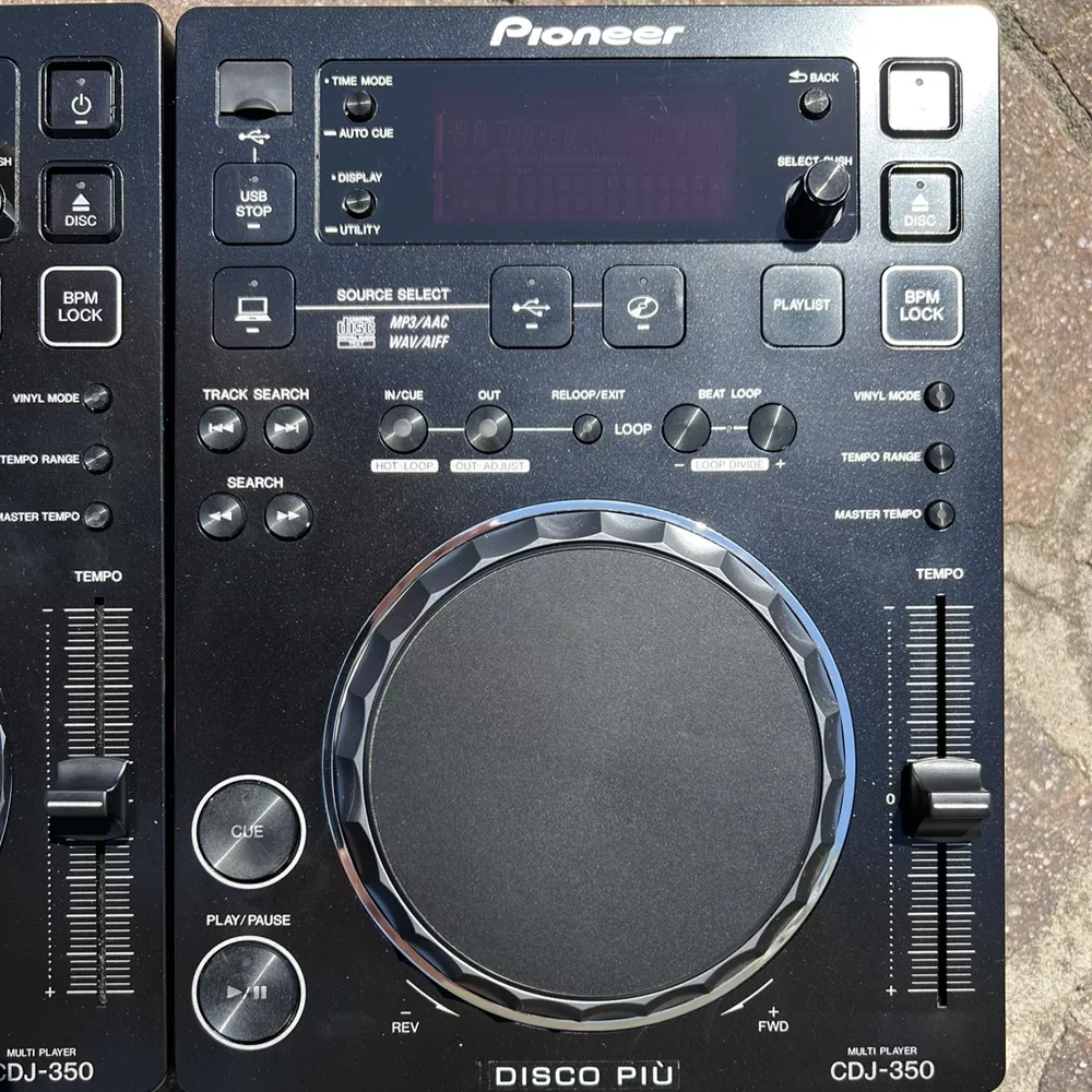 CDJ 350 K (coppia) (usato) CD players - Vendita online