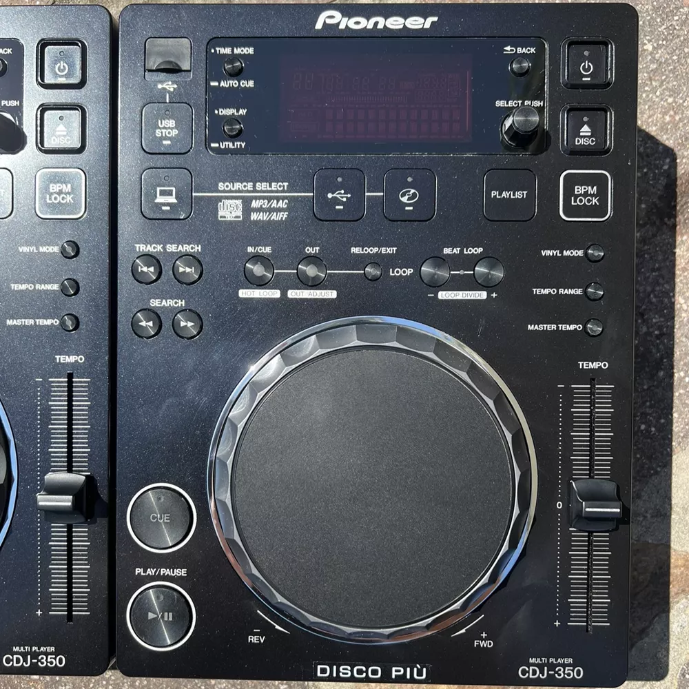 CDJ 350 K (coppia) (usato) CD players - Vendita online
