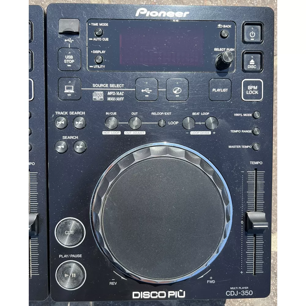 PIONEER DJ CDJ 350 K (coppia) (usato) CD players - Vendita online